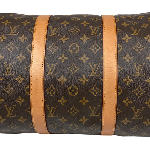 Louis Vuitton Keepall Bandouliere Travel Business Trip Boston Bag Monogram